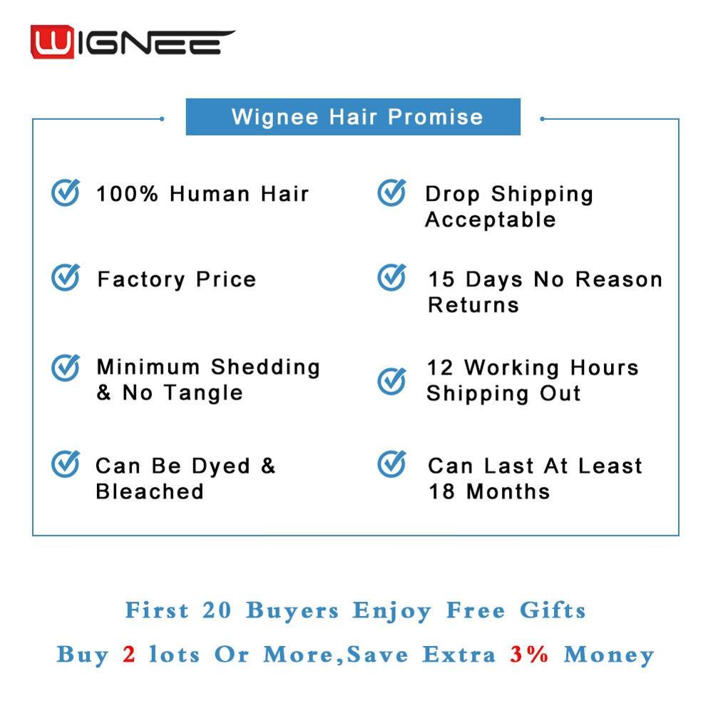 Изображение товара: Wignee натуральные волнистые короткие парики из человеческих волос с бесплатной челкой для черных женщин бразильские волосы Remy 150% высокая плотность дешевые человеческие парики