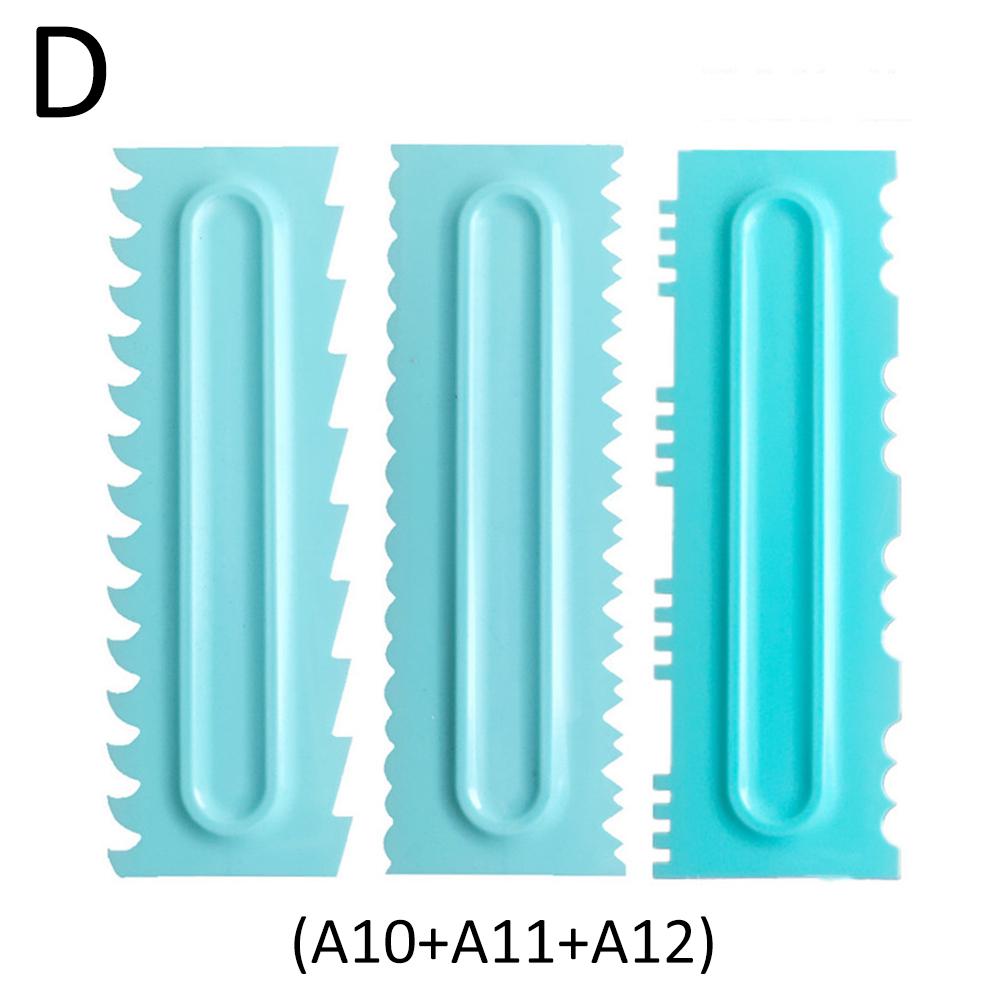 Изображение товара: 3 шт./компл. скребок для торта, скребок для торта, украшение для гладкого крема, кондитерские изделия для стики, инструменты для выпечки, кондитерские изделия