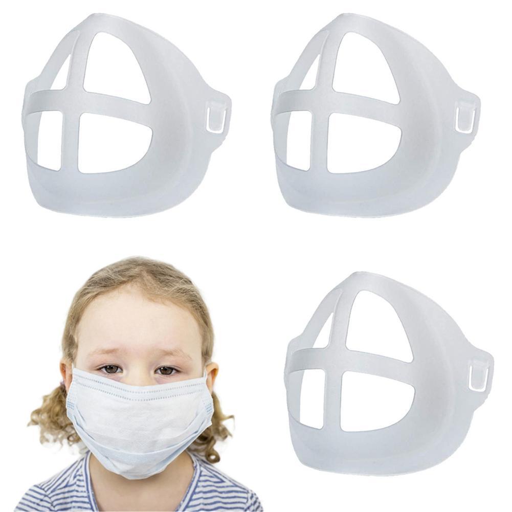 Изображение товара: 3D маска для рта для взрослых и детей, поддерживающая дыхательную вспомогательную маску, внутренний кронштейн для подушки, держатель для маски для пищевых продуктов, дышащий клапан