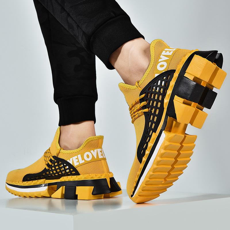 Изображение товара: Кроссовки Prowow мужские легкие, дышащие спортивные, на шнуровке, повседневная светильник для бега