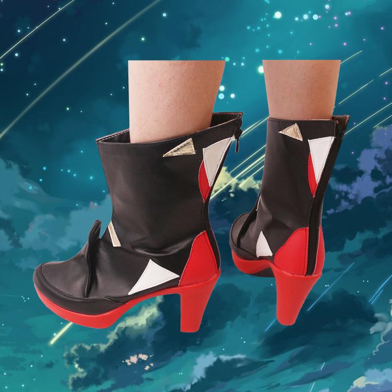 Изображение товара: Унисекс аниме косплей MmiHoYo Райден Мэй Herrscher of Thunder Косплей костюмы обувь ботинки на заказ