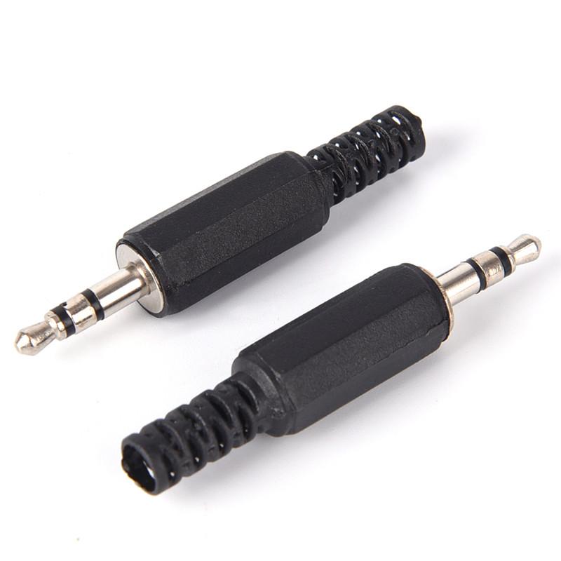 Изображение товара: 3.5mm 1/8 Fashion Audio Male Plug Jack Adapter Stereo Connector Headphone 5PCS/SET