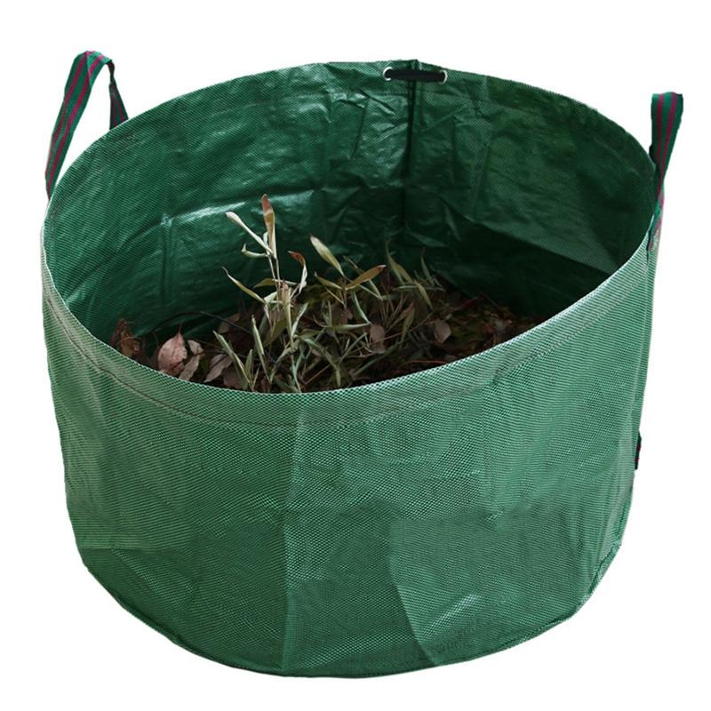 Изображение товара: 63 Gallon Large Garden Plant Grow Bag Heavy Duty Reusable DIY Planting Waste Bags Leaf Trash Can Container