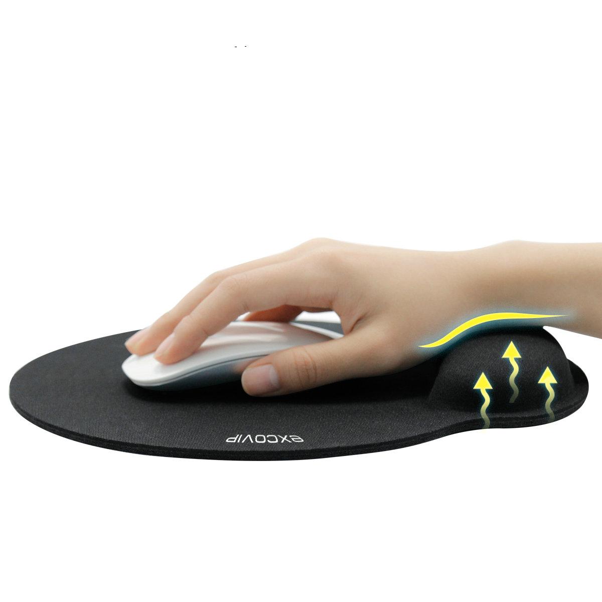 Изображение товара: Эргономичный коврик для мыши с упором для запястья, Нескользящий Резиновый коврик для мыши, 3D Аниме Коврик для мыши, поддержка запястья для компьютера, ноутбука