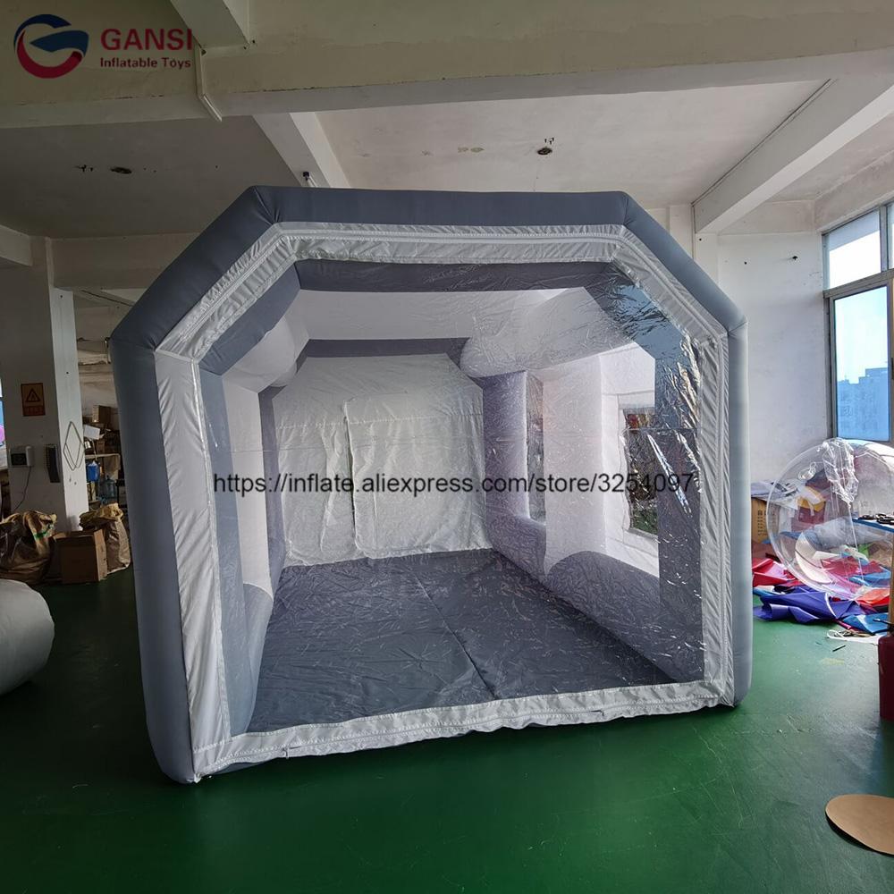 Изображение товара: Надувная палатка, 4 м, рисунок мотоцикла комнат