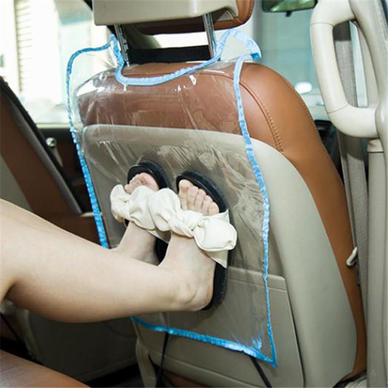 Изображение товара: Для детей, грязеотталкивающий коврик, водонепроницаемый чехол для детской спинки, защита для автомобильного сиденья, прозрачная задняя крышка