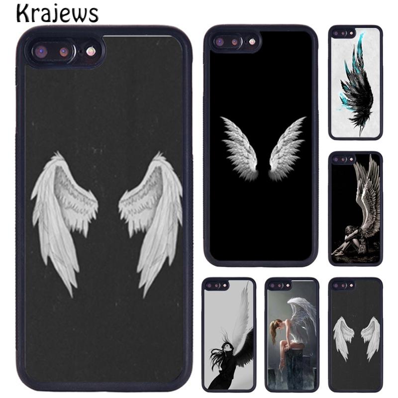 Изображение товара: Чехол для телефона с изображением крыльев Ангела для iPhone X XR XS 11 12 13 Pro MAX 5 6 6S 7 8 Plus Samsung Galaxy S8 S9 S10