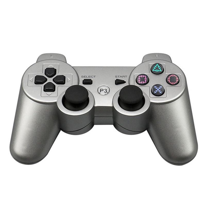 Изображение товара: Джойстик для консоли Playstation, геймпад для PS3, беспроводной контроллер с дистанционным управлением через Bluetooth, игровая консоль для sony ps 3