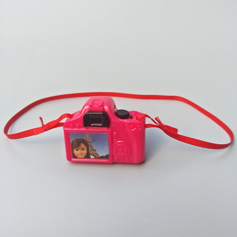 Изображение товара: Аксессуары для кукол детский игровой домик набор для приготовления пищи 18 дюймов фотокамера Mp3 часы для кукол подарок для девочки