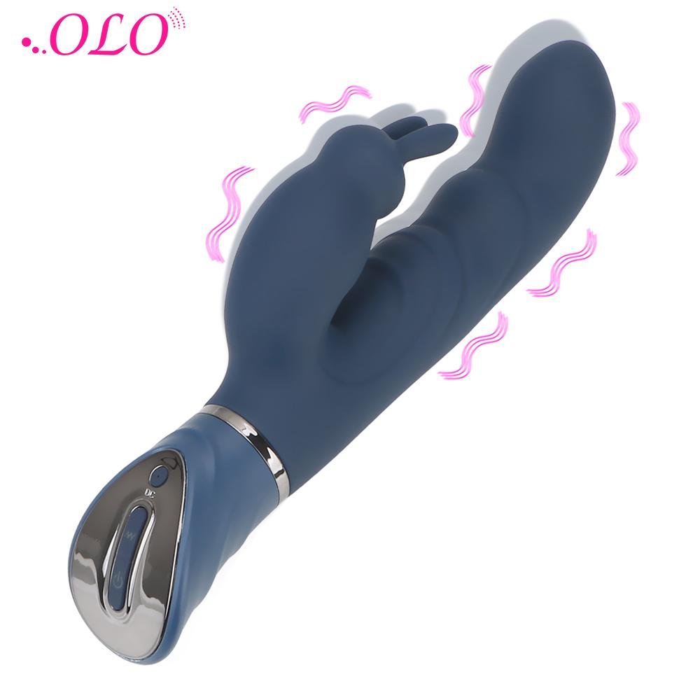 Изображение товара: Стимулятор клитора, влагалища, точки G, кролик, 10 скоростей, женский, вибратор мастурбатор, товары для взрослых, секс-игрушки для женщин