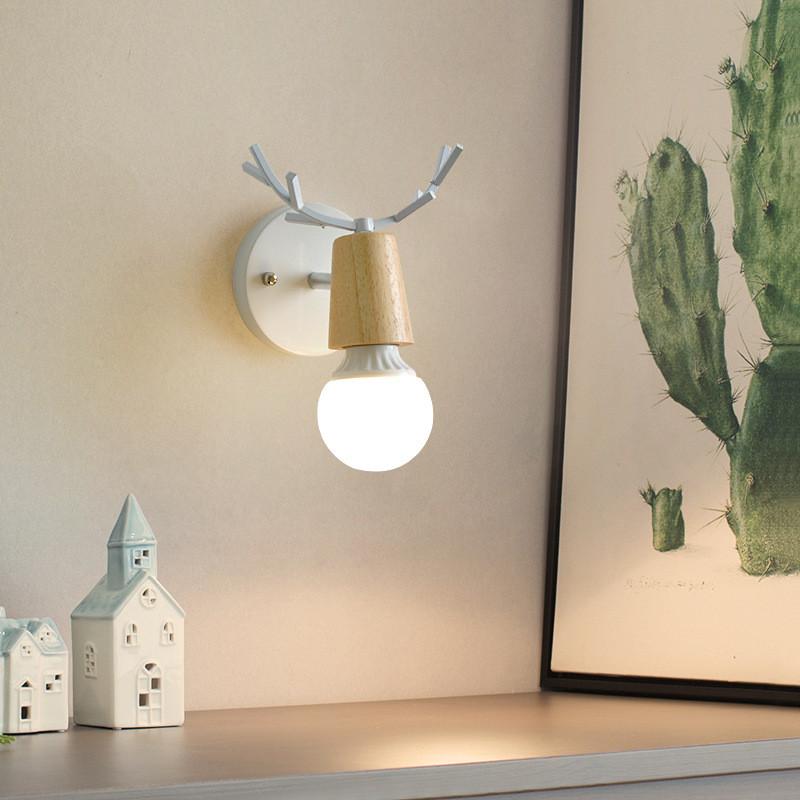 Изображение товара: Креативные настенные светодиодные лампы в скандинавском стиле, простые железные светильники для лестницы, коридора, прихожей, ресторана, гостиной, спальни, прикроватные комнатные светильники