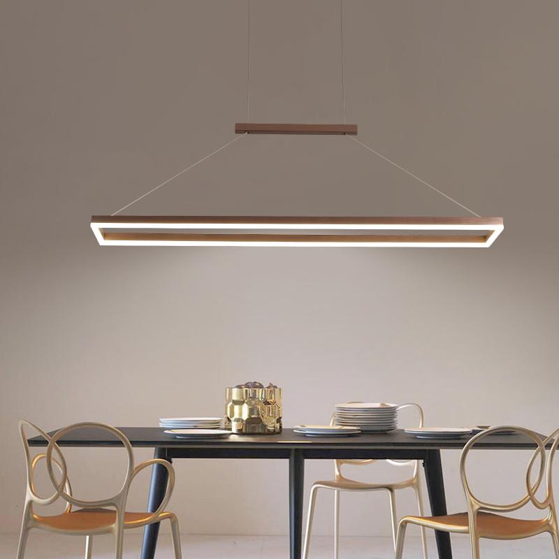 Изображение товара: Золотой/кофейный минимализм подвесной светильник s для столовой, кухни, подвесной светильник nordic lamp AC85-265V подвесной светильник, светильники