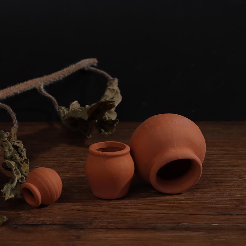 Изображение товара: 1:12 миниатюрный кукольный домик декоративная ваза мини терракотовый цветочный горшок DIY куклы для кукольного домика аксессуары для дома