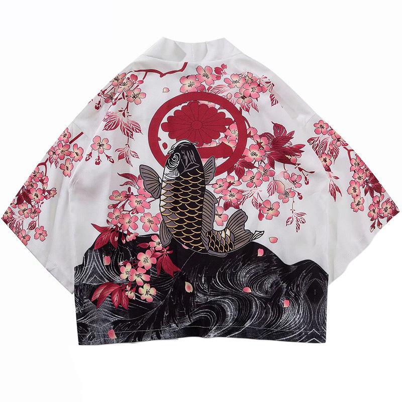 Изображение товара: Куртка-кимоно Мужская, в японском стиле, свободная, в стиле хип-хоп, 2020