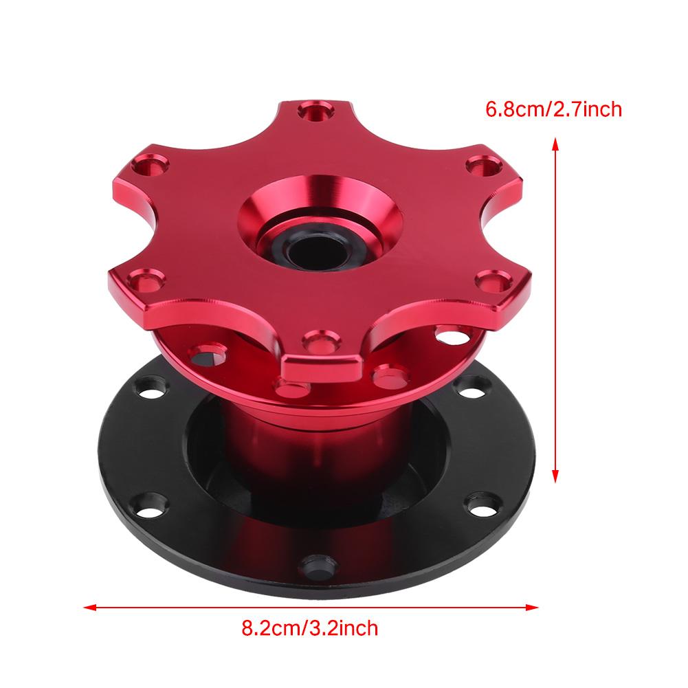 Изображение товара: Адаптер для руля, универсальный быстросъемный переходник на руль, гайка, прокладка для гоночных автомобилей