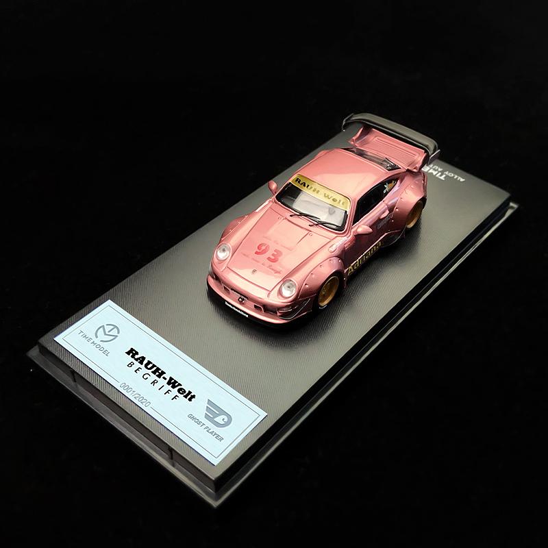 Изображение товара: Модель автомобиля Time Micro x, призрачный проигрыватель, 1:64, RWB, 993, 2020, литой под давлением, из розового золота