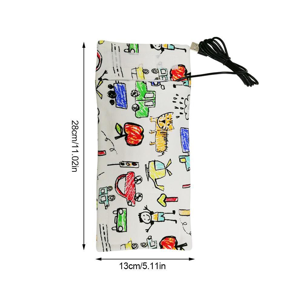 Изображение товара: USB-Подогреватель детских бутылочек, переносной Подогреватель детских бутылочек с постоянной температурой, подогреватель молока, детский изоляционный инструмент, изоляционная сумка