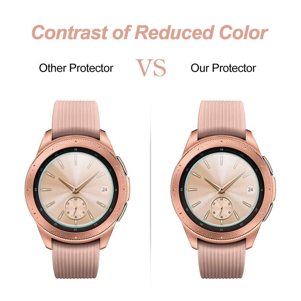 Изображение товара: Закаленное стекло для Samsung Galaxy Watch 42 мм, Защита экрана для Samsung Watch 42 мм 46 мм, защитное стекло, пленка на стекло 42 мм
