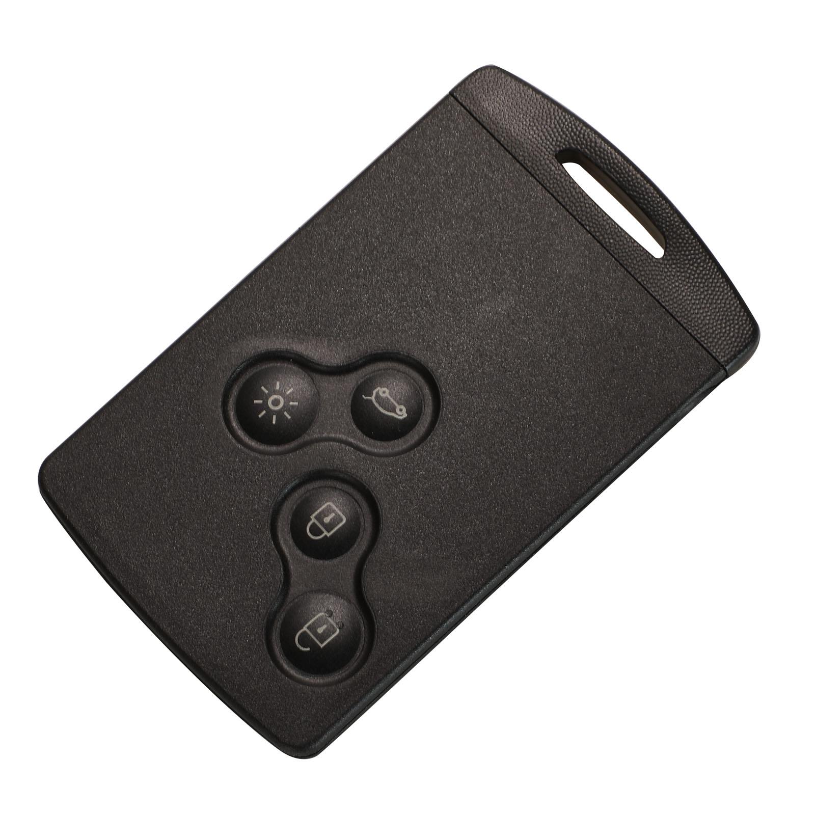 Изображение товара: Kutery 4 кнопки Замена дистанционного ключа автомобиля оболочки чехол Fob для Renault Koleos, Clio с лезвием