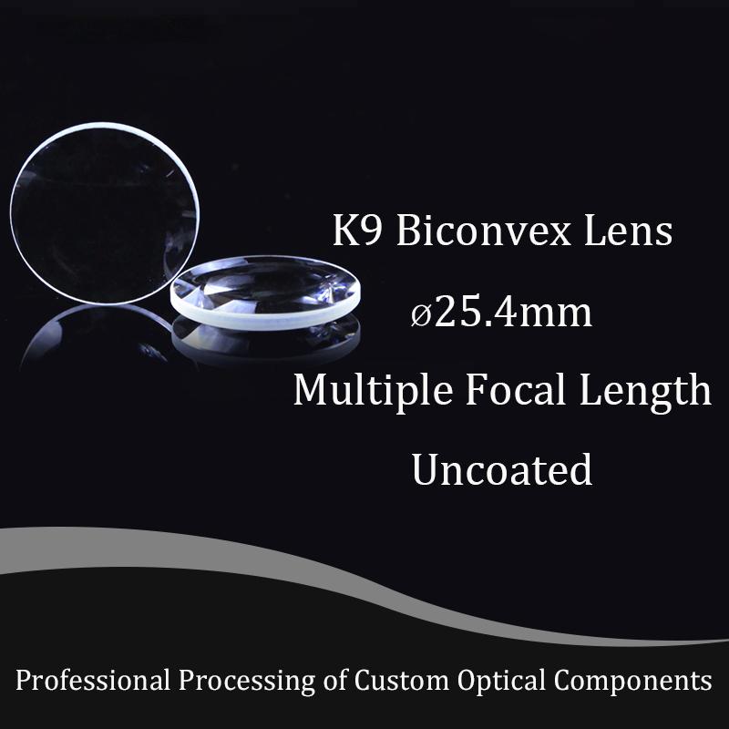 Изображение товара: D25.4мм объектив biconvex фокусировка и конденсация высокой точности K9 материал оптическое стекло