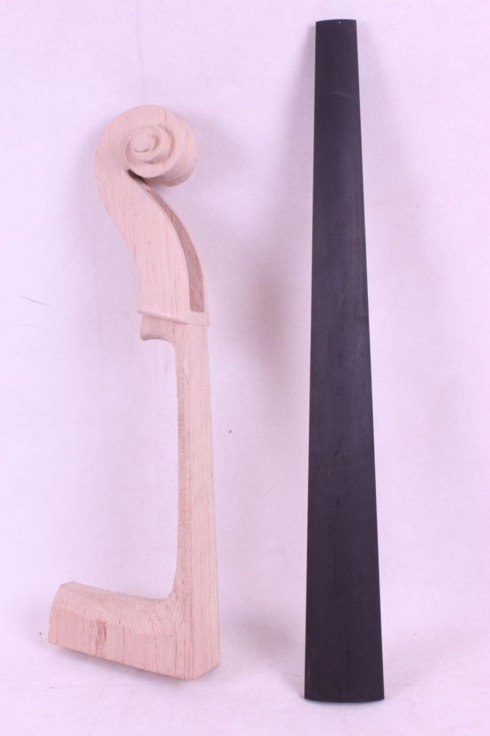Изображение товара: 1 комплект виолончели, 1x кленовый порожек для виолончели с круглой горловиной + 1x эбеновый Гриф для виолончели гриф