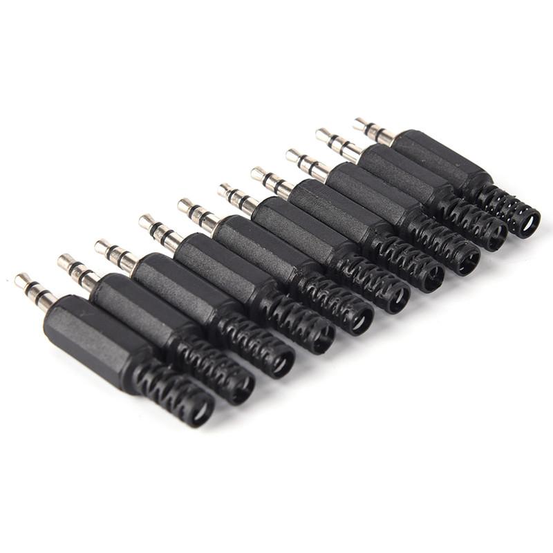 Изображение товара: 3.5mm 1/8 Fashion Audio Male Plug Jack Adapter Stereo Connector Headphone 5PCS/SET