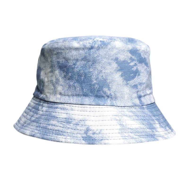 Изображение товара: 2021 модная Рыбацкая шляпа, двусторонние Панамы с краской для женщин и мужчин, уличная хип-хоп шляпа с винтажным принтом, рыболовная шляпа