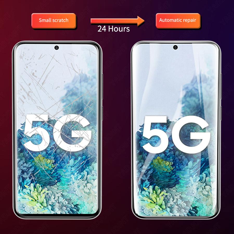 Изображение товара: Гидрогелевая пленка 9H для Samsung Galaxy F41/S20 FE 5G / S20 FE Dual SIM 5G, защитная пленка + инструменты для очистки