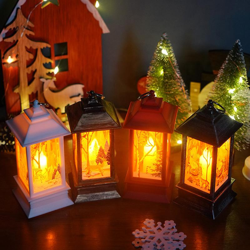 Изображение товара: Рождественская свеча, светодиодные Чайные свечи для Рождественского украшения, украшение для вечеринки, дома, комнаты, декоративные аксессуары, свеча