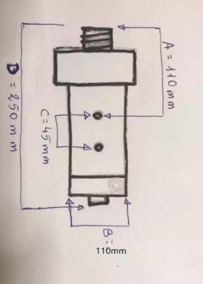 Изображение товара: ZYB6560-180 180 Вт 2.0HP 4200 об/мин беговая дорожка двигатель постоянного тока