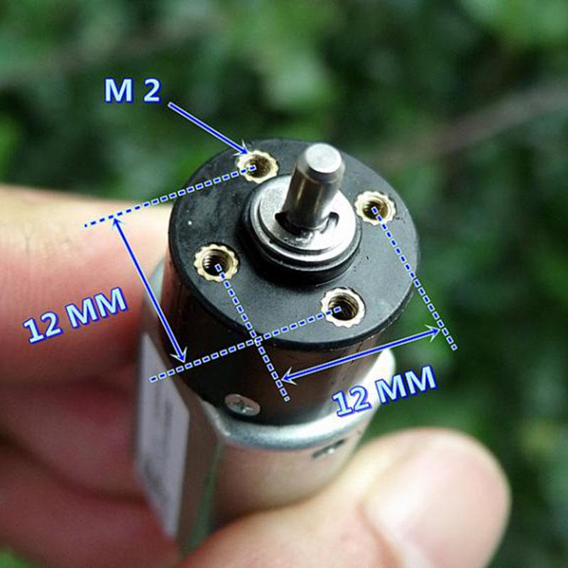 Изображение товара: Бесшумный мотор-редуктор с высоким крутящим моментом, миниатюрный планетарный редуктор 1300, 180 об/мин, для автомобиля «сделай сам», 3 В постоянного тока