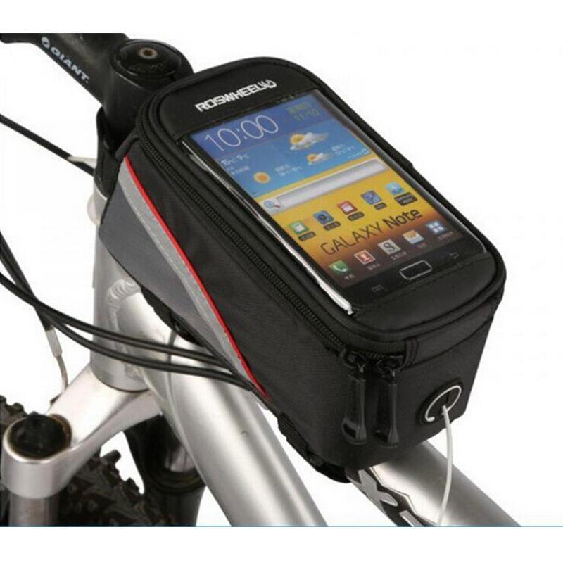 Изображение товара: Универсальный водонепроницаемый велосипедный держатель для телефона, аксессуары для сенсорных экранов, сумки для телефонов IPhone, Samsung, держатель для телефонов