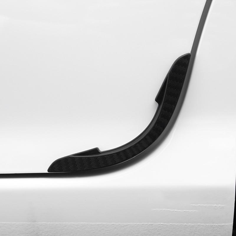 Изображение товара: Наклейка для боковой двери автомобиля, защитная лента для края крышка зеркала заднего вида, наклейка против царапин, автомобильные Внешние аксессуары, 4 шт.