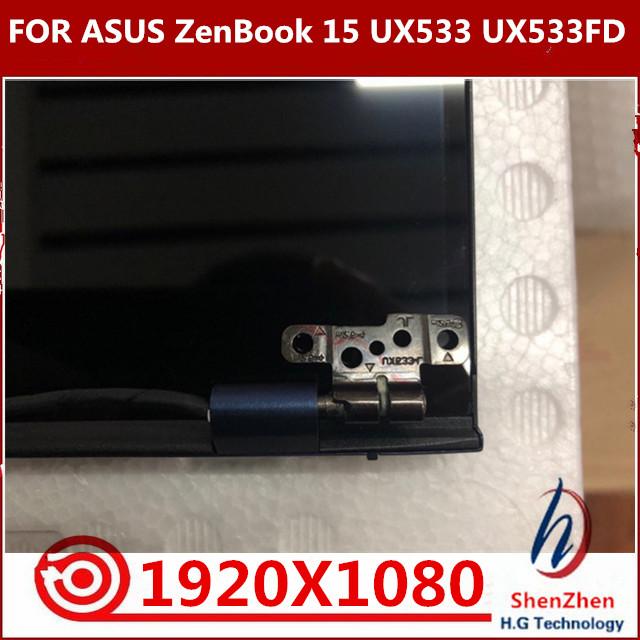 Изображение товара: Оригинальный 15,6 ''ЖК дисплей для ASUS ZenBook 15 UX533 UX533FD ЖК-дисплей экран с крышкой полная сборка 1920X1080 разрешение