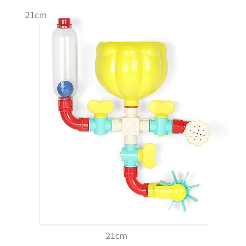 Изображение товара: Трубы детские Игрушки для ванны для малышей Игрушки для ванны Детские Игрушки для ванны с забавными видоискателями, вращающиеся игрушки для воды, обучающая Ванна