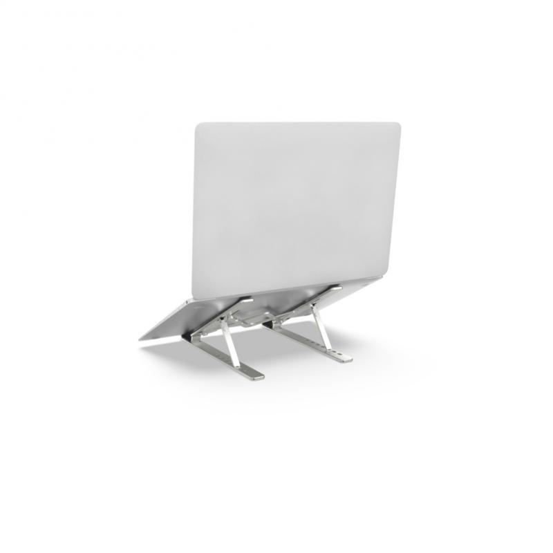Изображение товара: Портативный держатель для ноутбука, регулируемая складная подставка из алюминиевого сплава для ноутбука, кронштейн для MacBook Air Pro, ПК, ноутбука