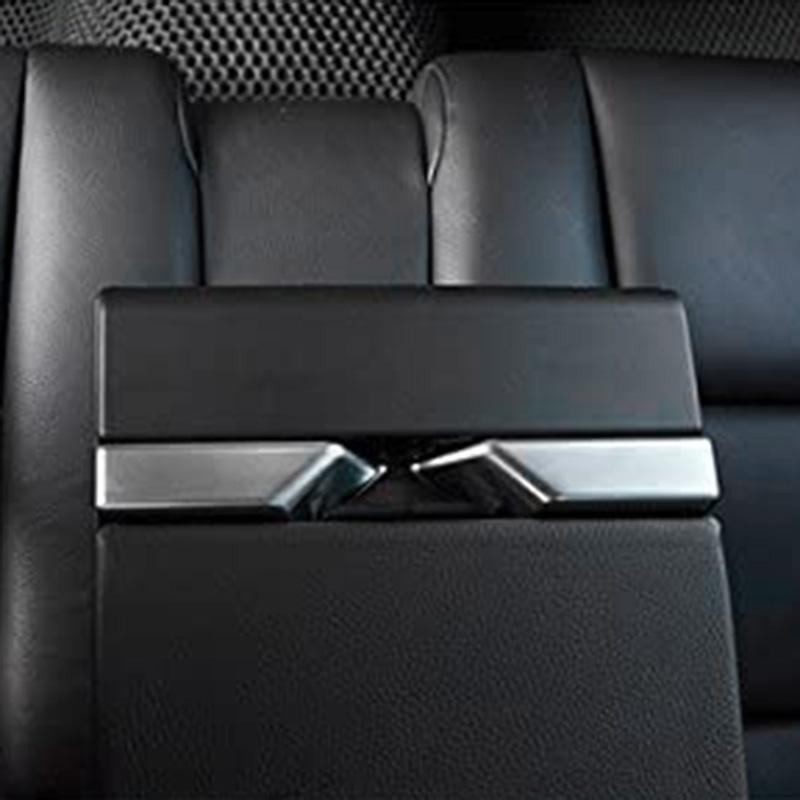 Изображение товара: Автомобильный Стайлинг, декоративные наклейки на подлокотник заднего ряда для BMW 5 серии 520 523 528 525 F10, аксессуары для интерьера автомобиля