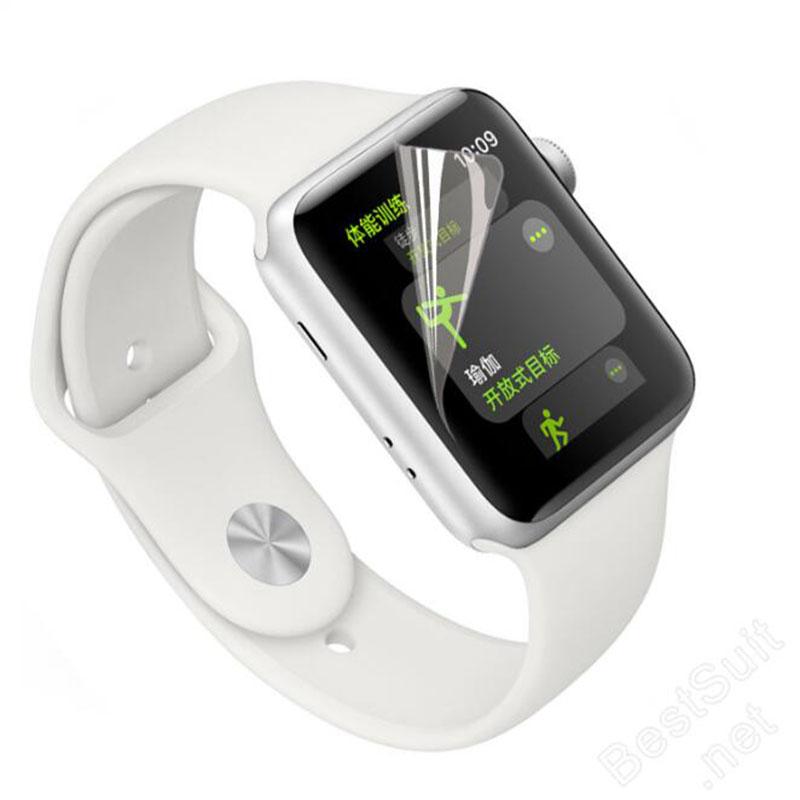 Изображение товара: 5 шт ТПУ мягкая защитная пленка полная защита для iwatch Apple Watch серии 4/5/6/SE S4/S5/S6 40 мм 44 мм защита экрана