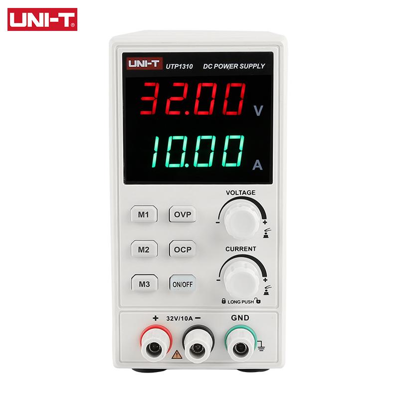 Изображение товара: UNI-T UTP1310 источник питания постоянного тока 320 Вт тестер 4-разрядный дисплей напряжения тока 32 в 10 А Регулируемые регуляторы для лабораторного ремонта