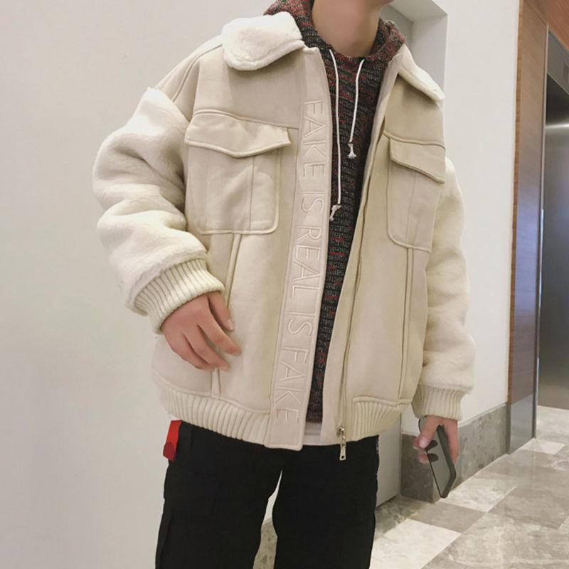 Изображение товара: Новинка 2020, зимнее толстое Стеганое пальто, мужское хлопковое пальто в Корейском стиле, модное Стеганое пальто, зимняя уличная одежда