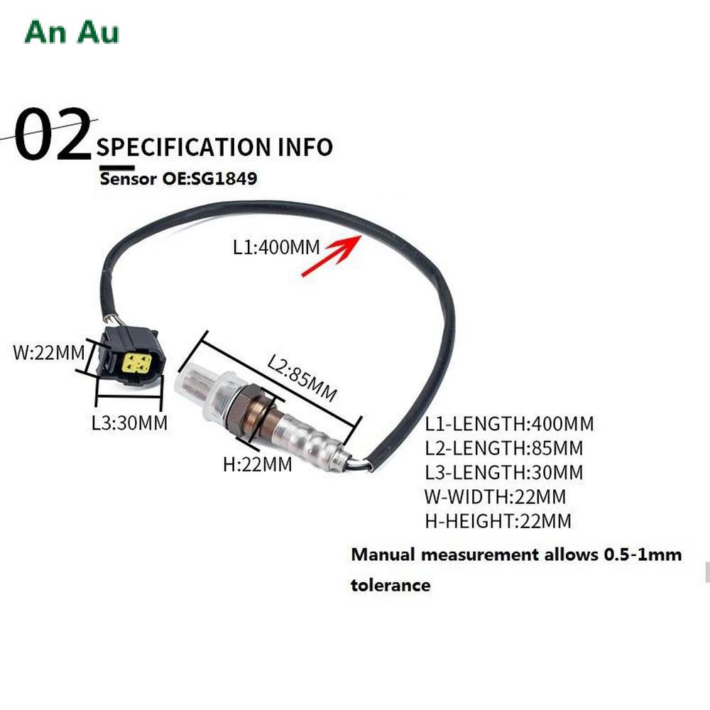 Изображение товара: Датчик кислорода автомобильный SG1849 5033500AA, датчик кислорода для CHRYSLER, DODGE, JEEP, горячая Распродажа