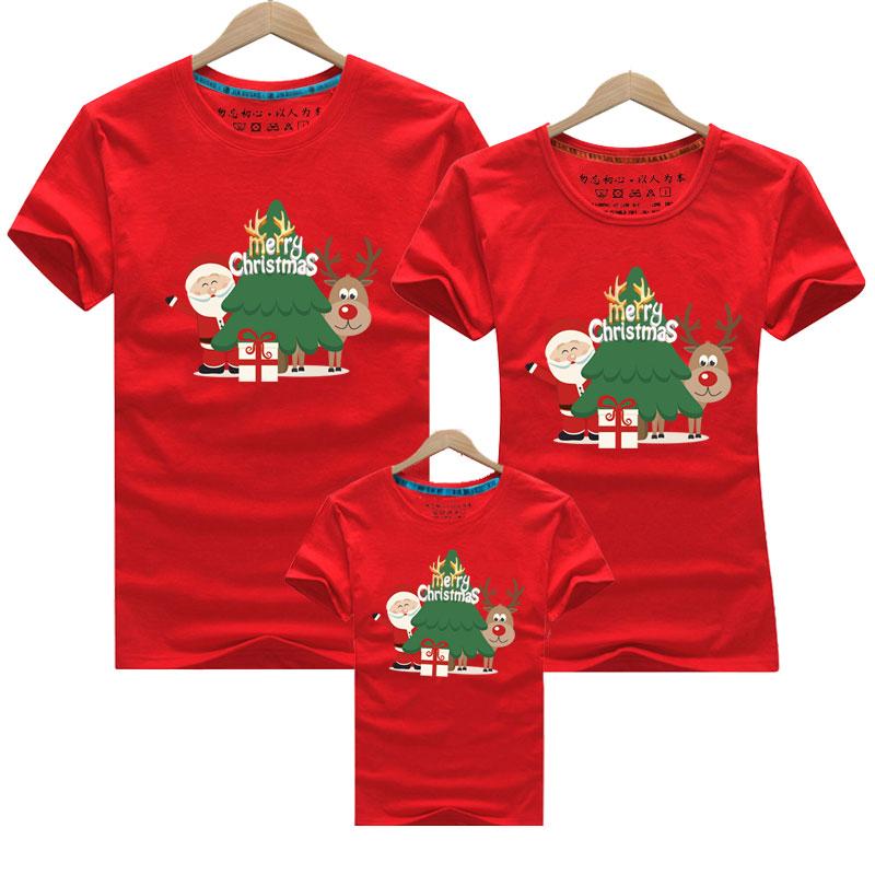Изображение товара: 2020 Семейные одинаковые наряды, одежда, Рождественская футболка для папы, мамы, ребенка, одежда, забавная рубашка для мамы, дочки, отца, сына, мамы и меня