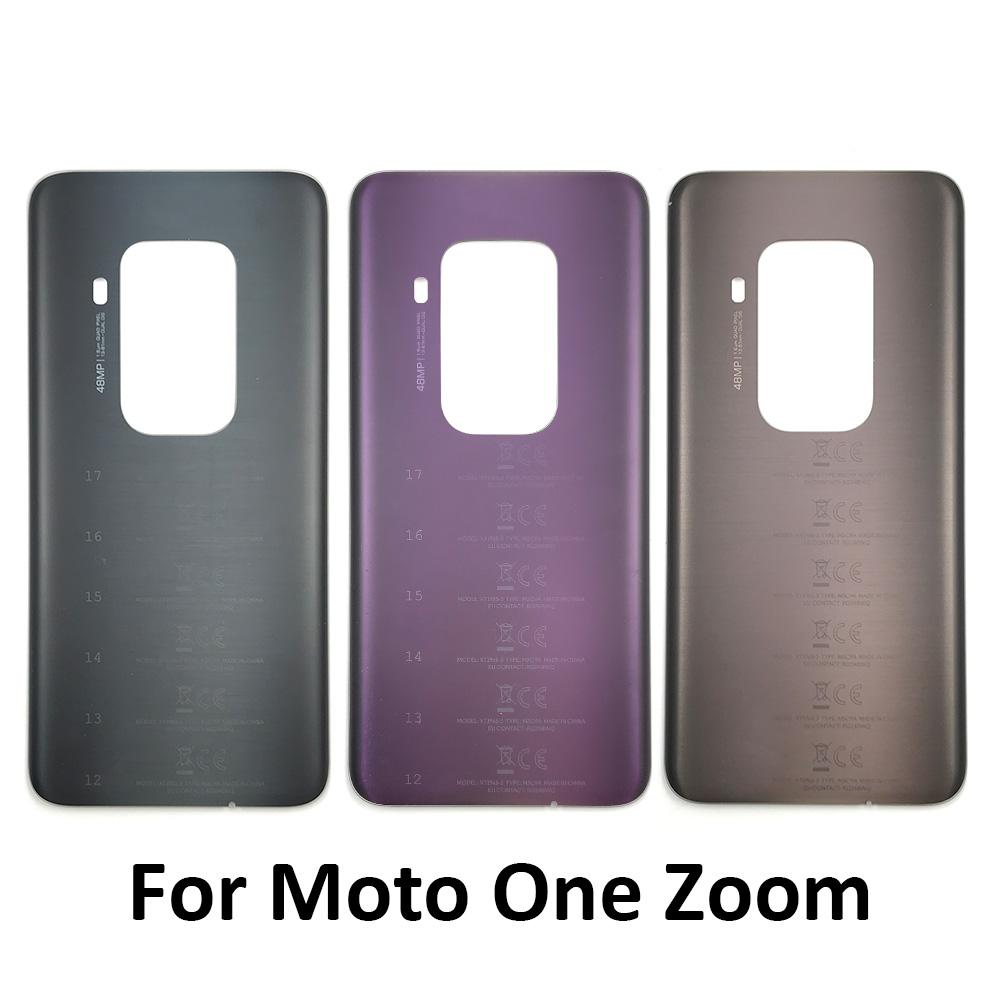 Изображение товара: Замена стеклянной крышки аккумулятора для Moto One Zoom / G6 Plus / G7 Power / One Macro / G9 Play/с клеем