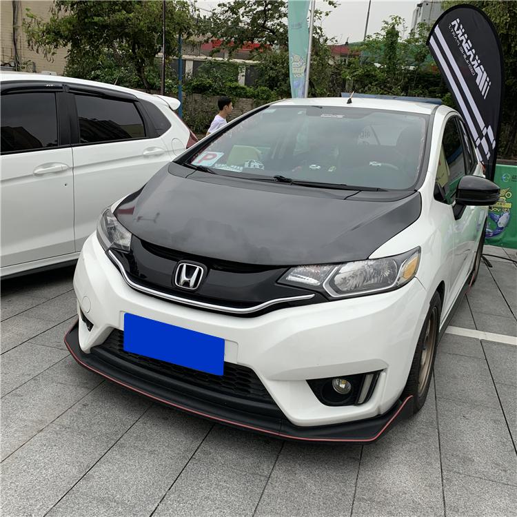 Изображение товара: Для Honda FIT JAZZ комплект спойлера 2014-2017 для Honda FIT ABS задняя губа задний спойлер передний бампер диффузор