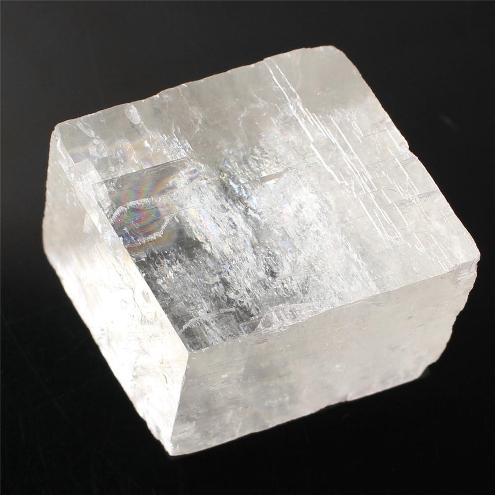 Изображение товара: 30 г/50 г/100 г 1 шт. натуральный прозрачный Белый Оптический Кристалл кальцита минеральный камень с лечебным действием, образцы рейки
