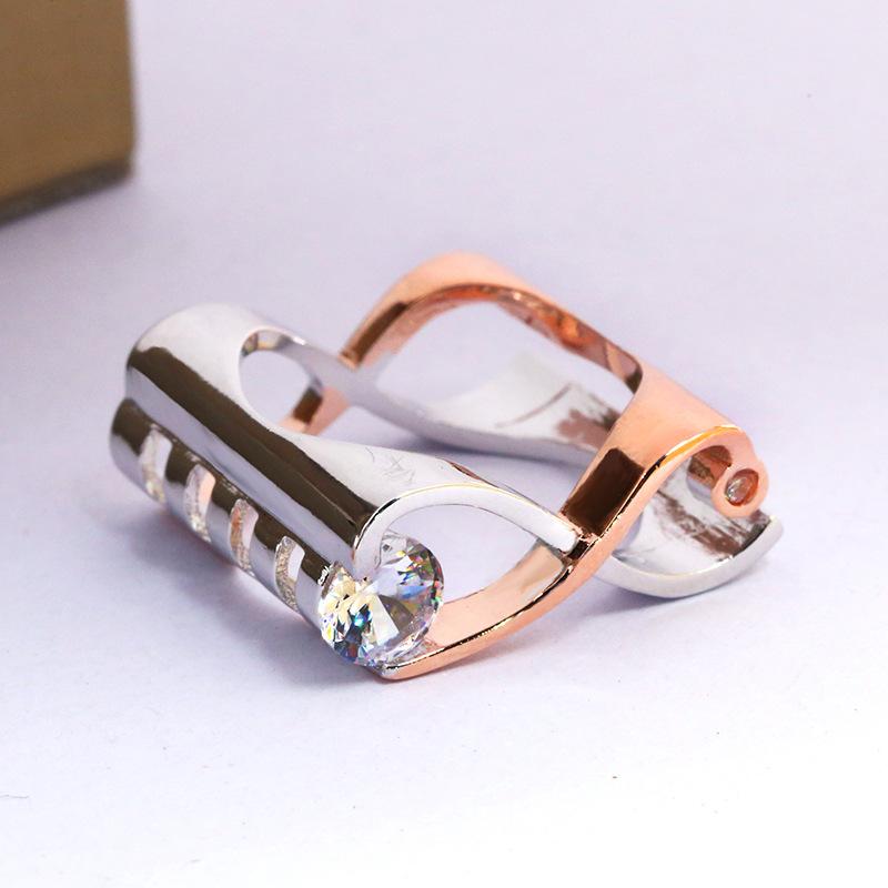 Изображение товара: Milangirl роскошный бренд перстень полый крест кольцо для помолвки с сердцем Мужские Винтажные обручальные кольца
