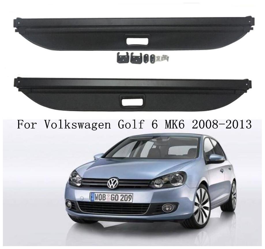 Изображение товара: Накладка на багажник автомобиля, защитный козырек для Volkswagen Golf 6 MK6 2008 2009 2010 2011 2012 2013