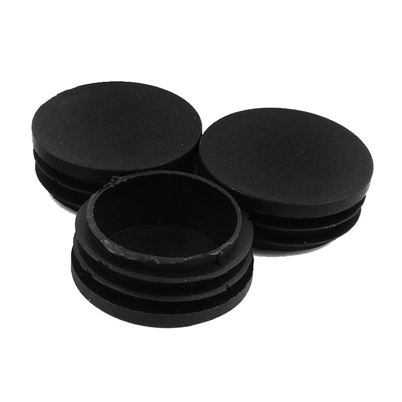 Изображение товара: 4 шт пластиковые 45 мм диаметр круглые трубки вставки булочки черные