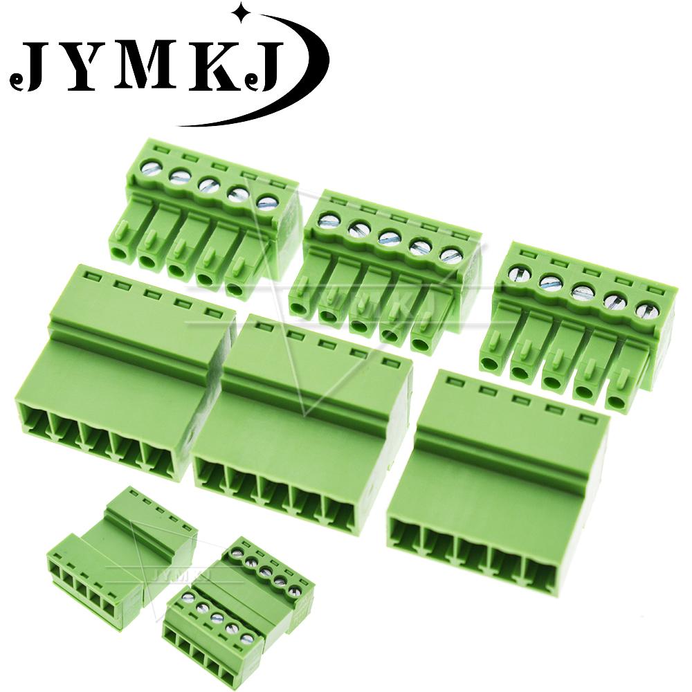 Изображение товара: Клеммная колодка для стыковой сварки 15edgrk-3. 81mm 2P - 24 Pin типа 2EDG, зеленая Клеммная колодка 2edgrk для соединительного ряда, 5 комплектов