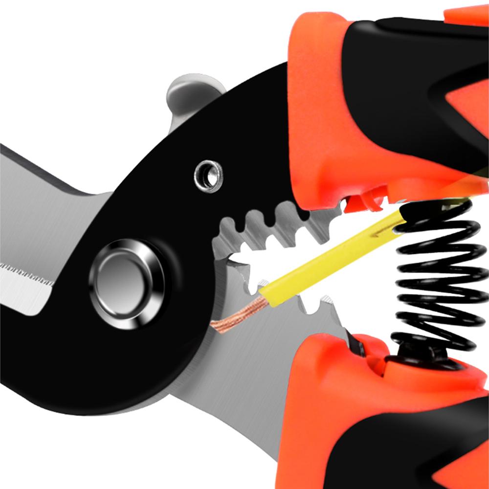 Изображение товара: Ножницы для резки листового металла, многофункциональные профессиональные промышленные экономящие электрические ножницы для зачистки проводов ручной работы